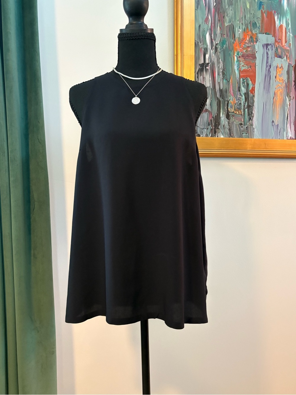 Old Navy Black Sleeveless Tank Top